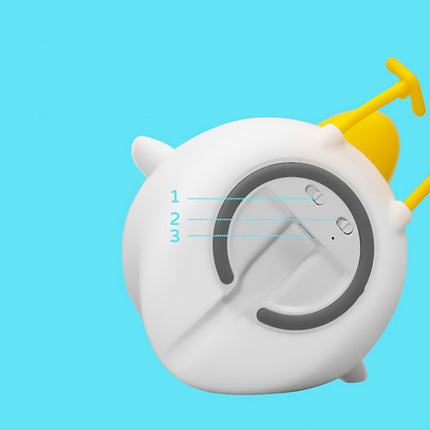 Nattlampe i silikon søt fuglefigur