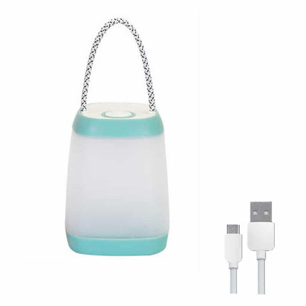 Oppladbar bærbar lanterne med USB-lading