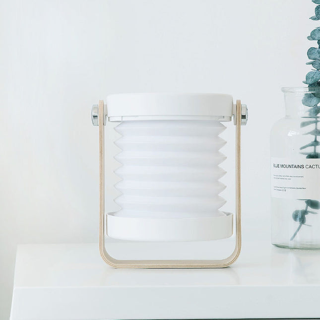 Sammenleggbar og dimbar LED-lanterne