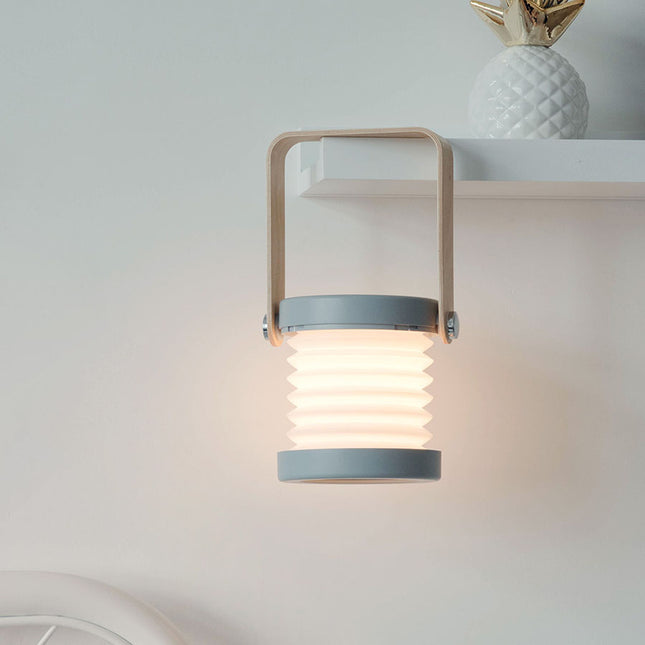 Sammenleggbar og dimbar LED-lanterne