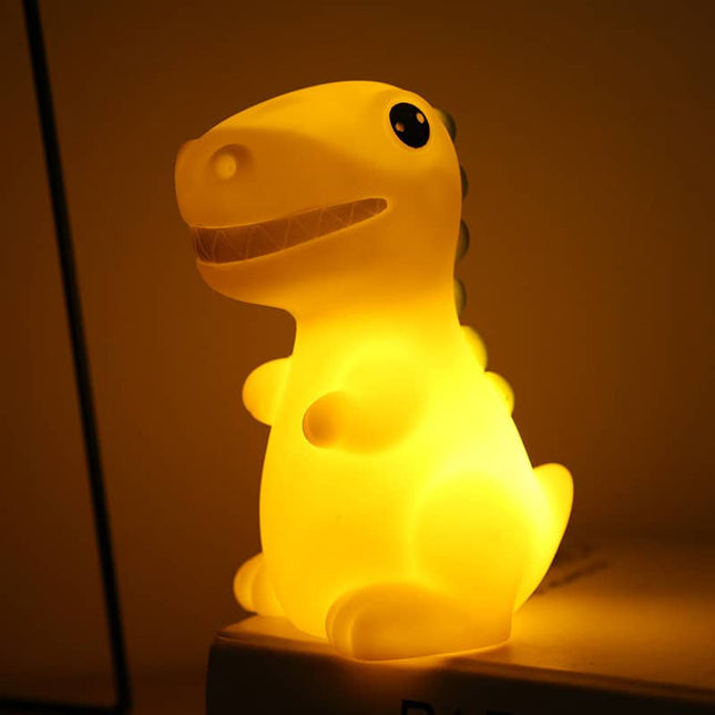 Mini T-Rex nattlys LED for barn
