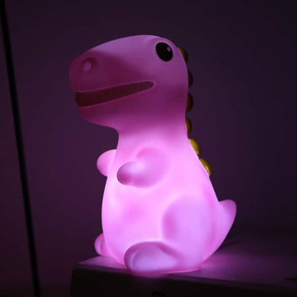 Mini T-Rex nattlys LED for barn