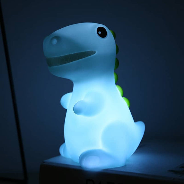 Mini T-Rex nattlys LED for barn