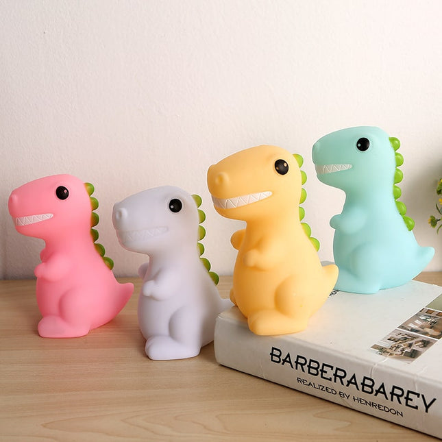 Mini T-Rex nattlys LED for barn