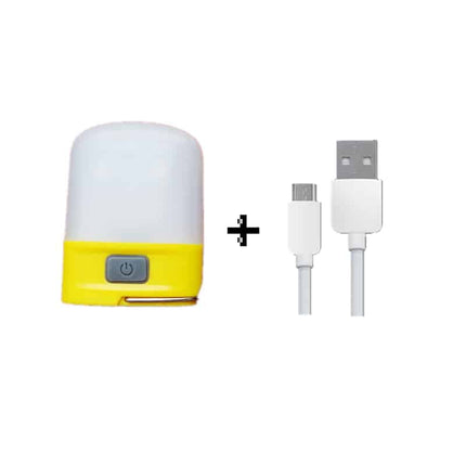 Mini oppladbar lommelykt og nattlys