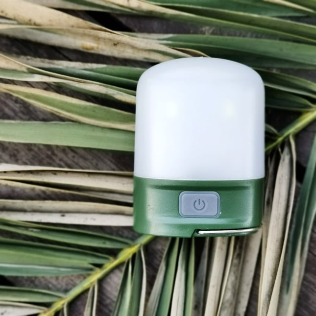 Mini oppladbar lommelykt og nattlys