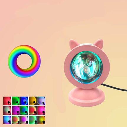 Mini USB LED nattlampe 15 farger