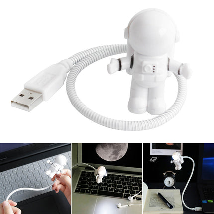 Mini astronaut LED-lampe for USB