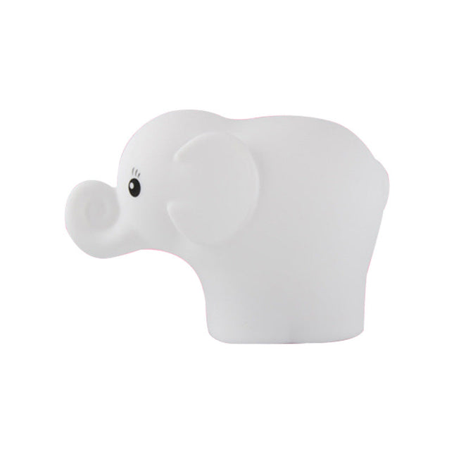 Mini elefant nattlys med fargeskift