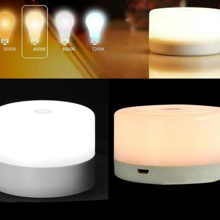 Oppladbar mini LED-lampe med touch