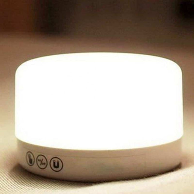 Oppladbar mini LED-lampe med touch