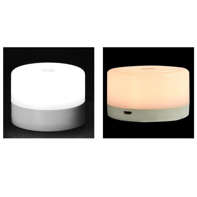 Oppladbar mini LED-lampe med touch