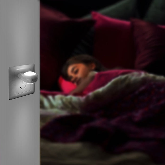 Mini LED vegglampe med lyssensor