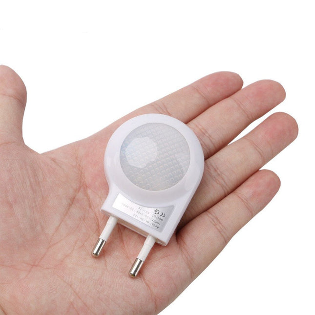 Mini LED vegglampe med lyssensor