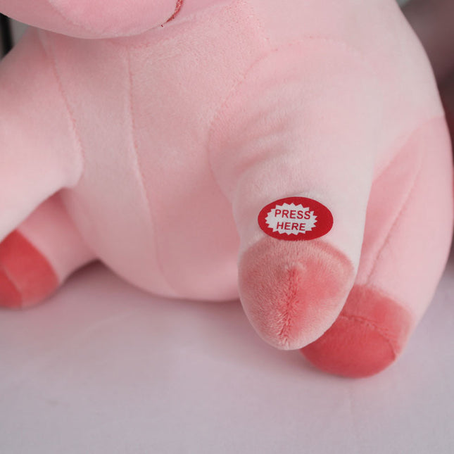 Lysende enhjørning plysjbamse for barn