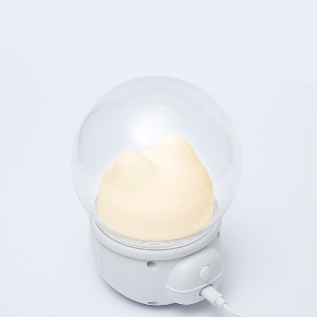 Liten astronaut kanin nattlampe for barn