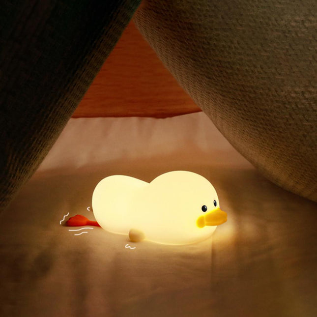 Nattlampe formet som liggende andunge