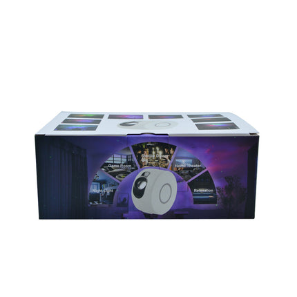 Fargerik galakse projektor med stjernetåke