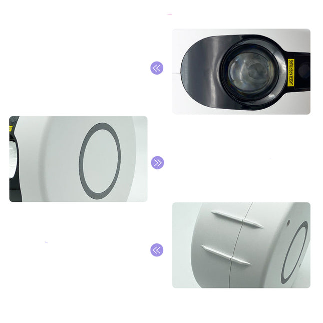 Fargerik galakse projektor med stjernetåke