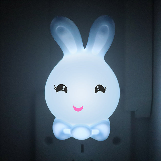 LED nattlys for stikkontakt kaninformet