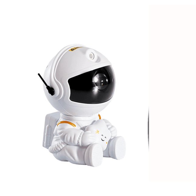 Hvit astronaut med stjerne LED-projektor