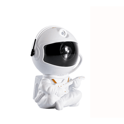 Hvit astronaut stjernehimmel LED-projektor