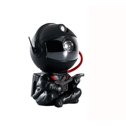 Svart astronaut stjernehimmel LED-projektor