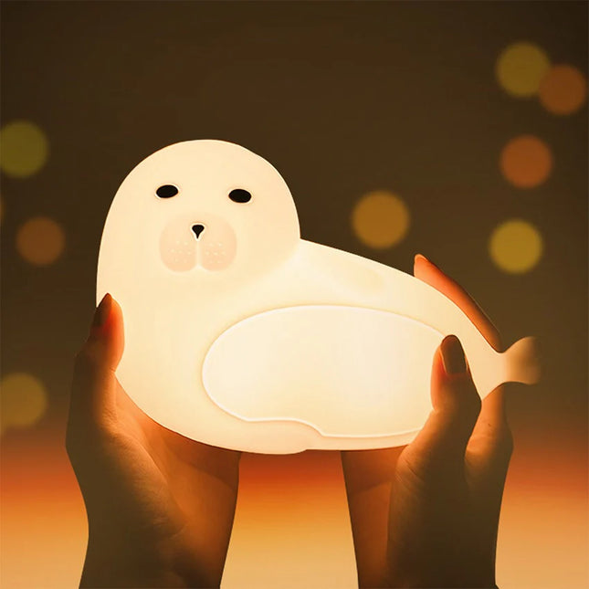 Nattlampe for baby sel i silikon