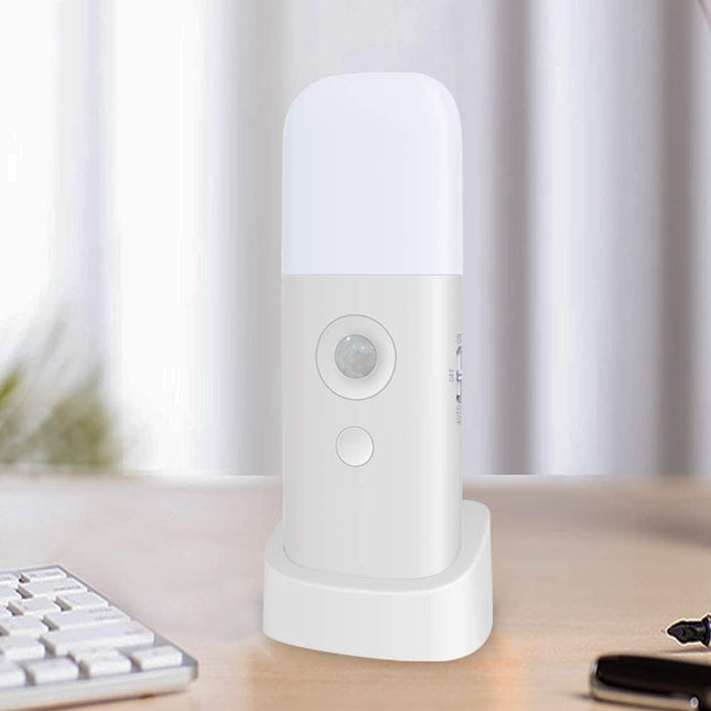 Bærbar nattlampe med bevegelsessensor