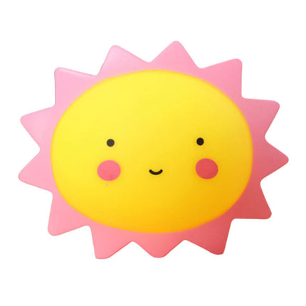 Solformet LED nattlampe for babyrom