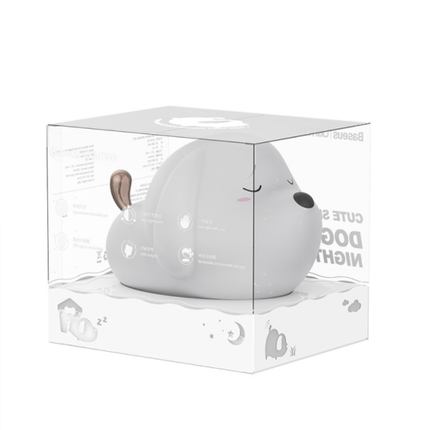 Trygg nattlampe for barn valp design