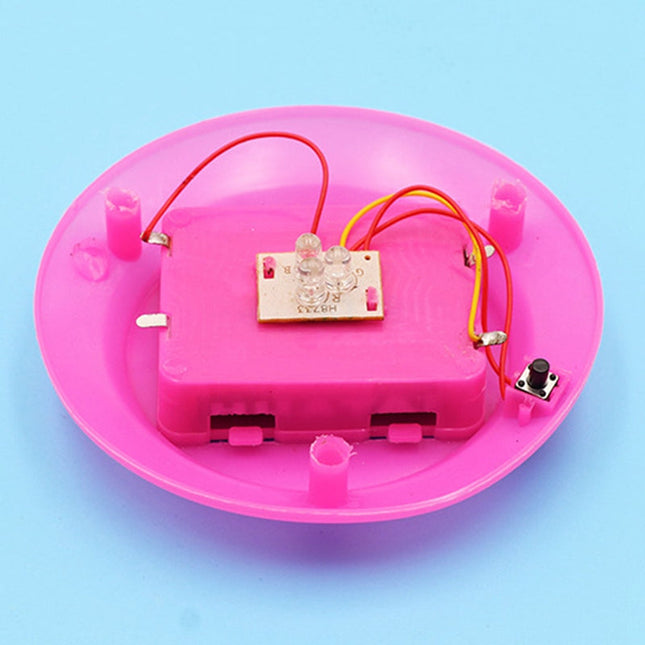 Fiberoptisk lampe med skiftende farger