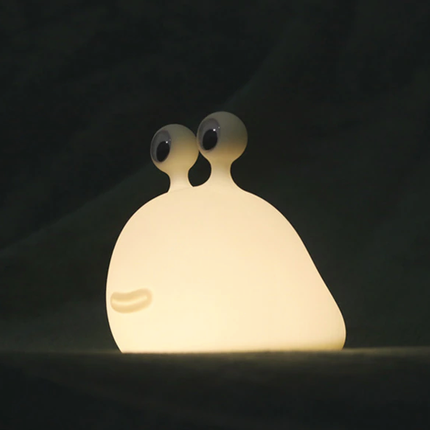 Oppladbar nattlampe snegle for amming
