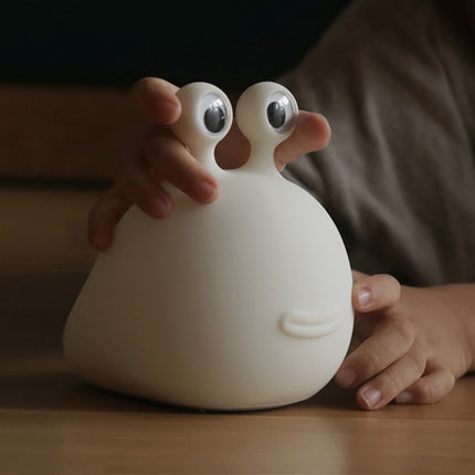 Oppladbar nattlampe snegle for amming