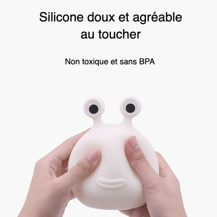 Oppladbar nattlampe snegle for amming