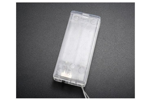 Blå stjernelyslenke for en koselig atmosfære