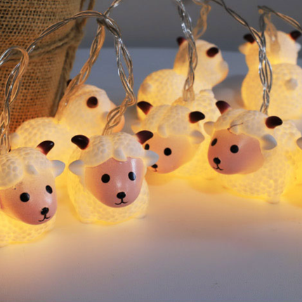 Lyslenke med søte små sauer