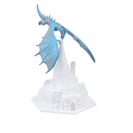 3D-printet drage nattlampe med lys