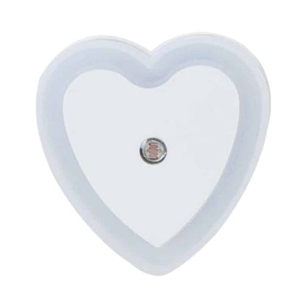 Smart hjerteformet LED nattlys med sensor