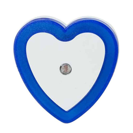 Smart hjerteformet LED nattlys med sensor