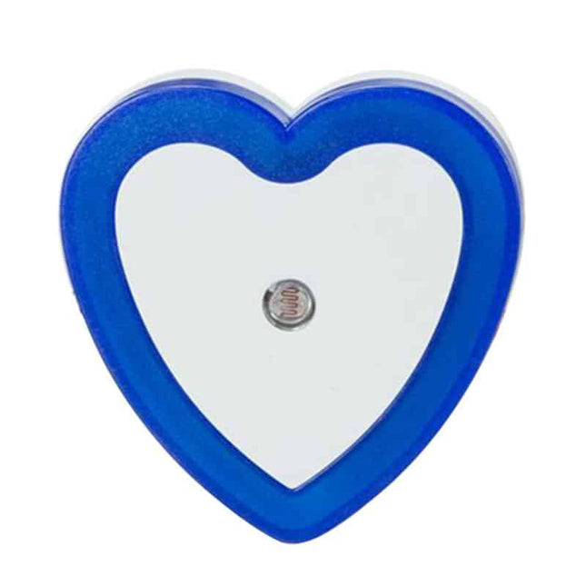 Smart hjerteformet LED nattlys med sensor