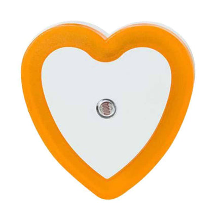 Smart hjerteformet LED nattlys med sensor