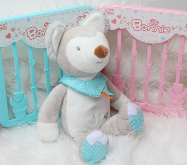 Ulv kosedyr med nattlys funksjon