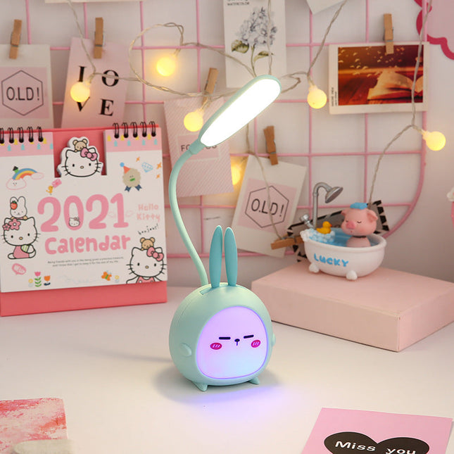 Kanin skrivebordslampe for barnerom