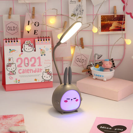 Kanin skrivebordslampe for barnerom