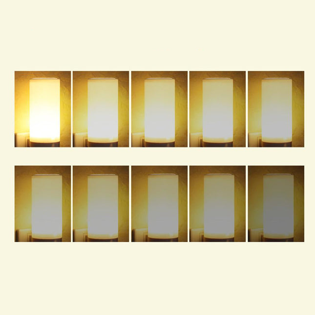 Dimbar LED nattlampe med fjernkontroll