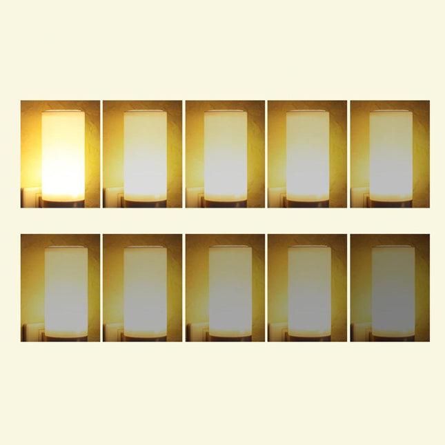 Dimbar LED nattlampe med fjernkontroll