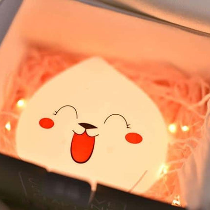 Glad silikon nattlampe med touch