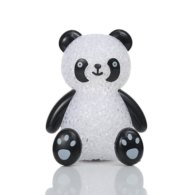 Panda LED-nattlampe med fargeskift