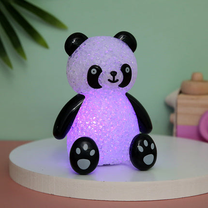 Panda LED-nattlampe med fargeskift